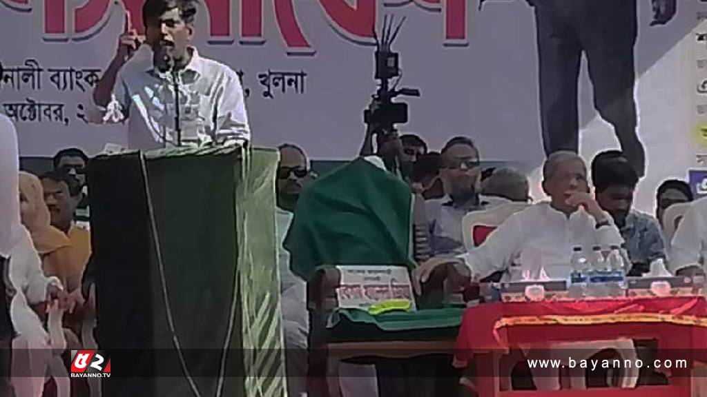 চেয়ারপারসনের সিট খালি রেখেই চলছে বিএনপির সমাবেশ