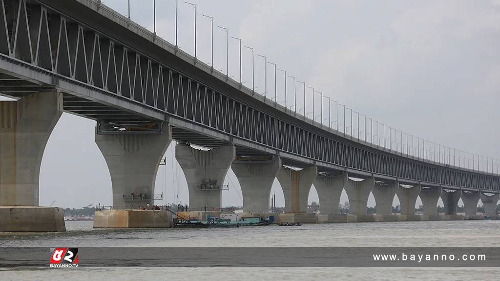 পদ্মা সেতুর রেলপথে ‘ট্র্যাক কার’ চলবে আজ