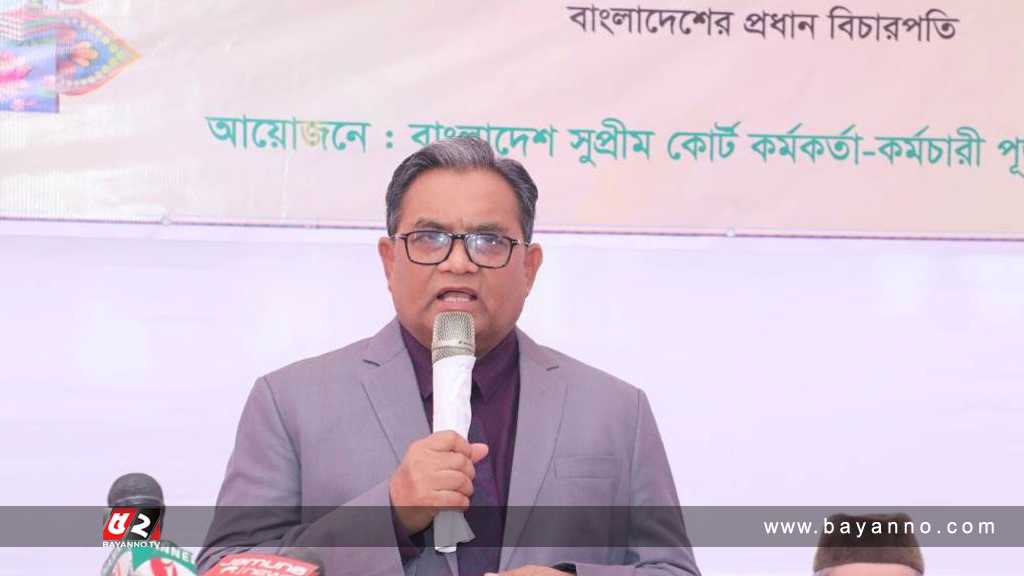 ২০২২ সালে মামলা নিষ্পত্তি হয়েছে শতভাগ: প্রধান বিচারপতি