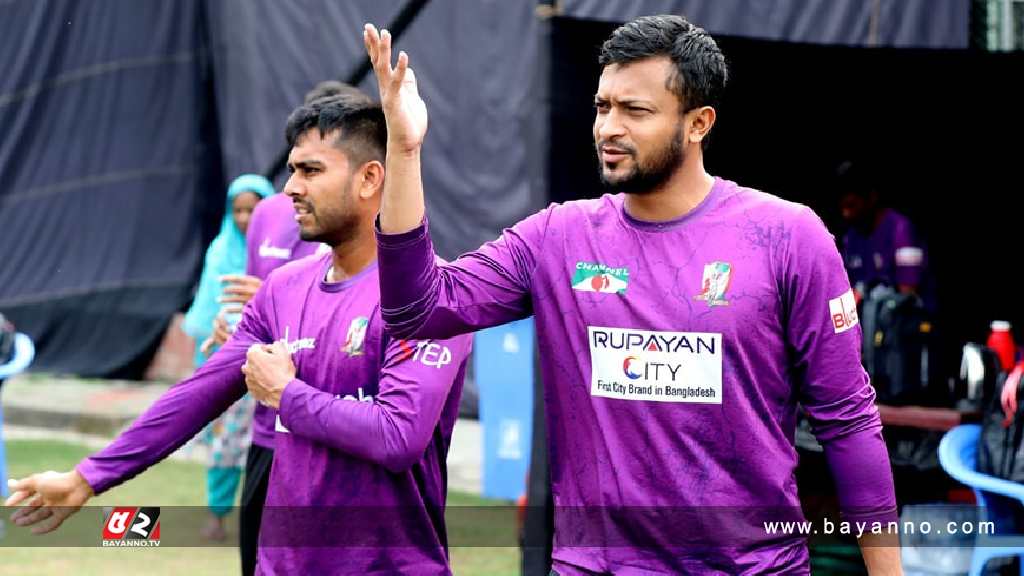 গ্রুপ পর্বের শেষ খেলায় টস জিতে ব্যাটিংয়ে সাকিবরা