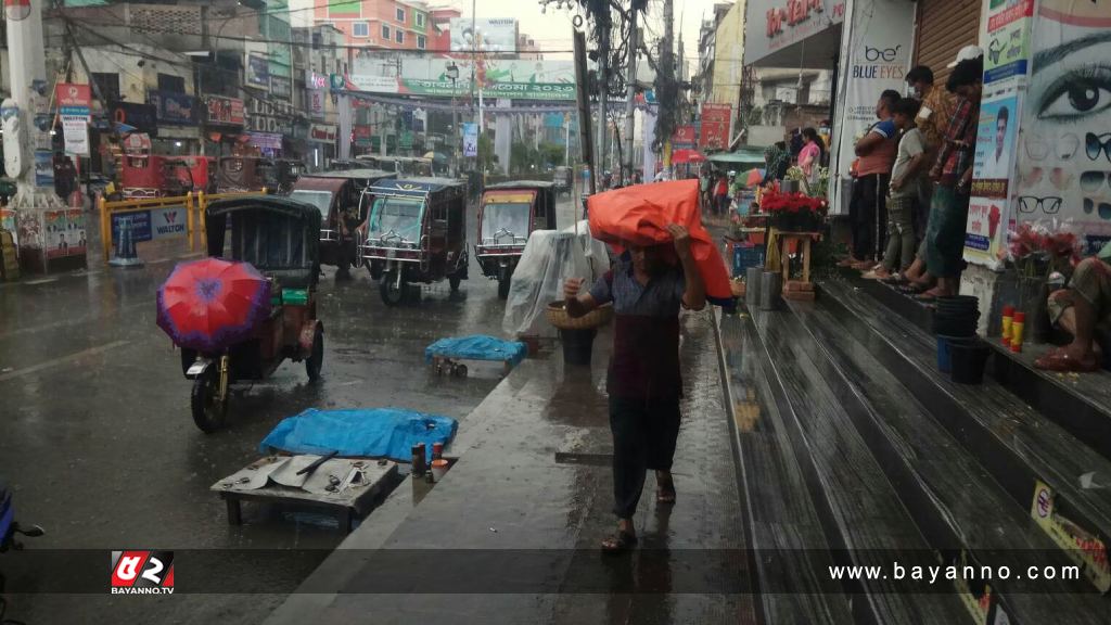 রাজশাহীতে মৌসুমের প্রথম বৃষ্টি