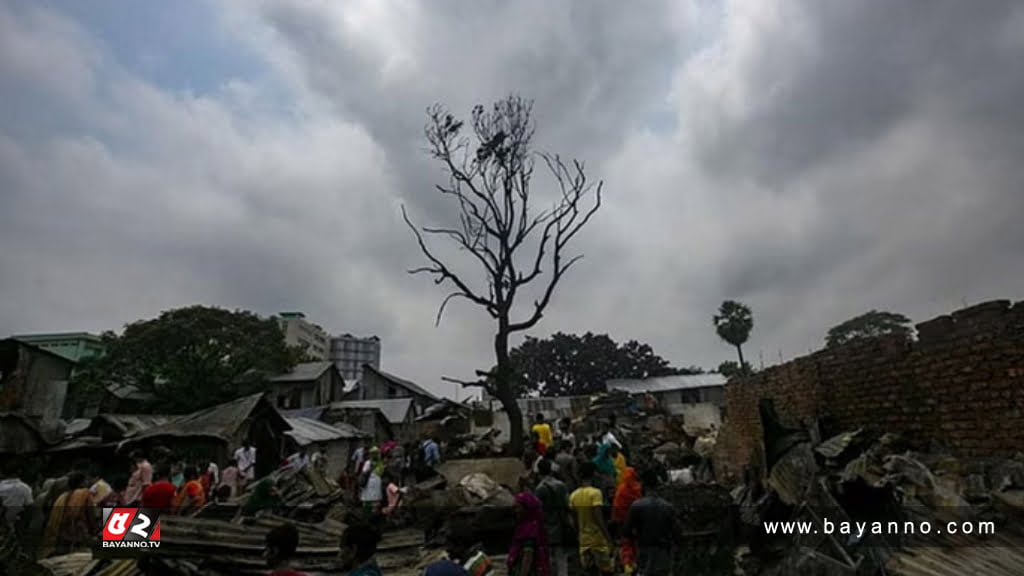 মহাখালীর সাত তলা বস্তির আগুন নিয়ন্ত্রণে