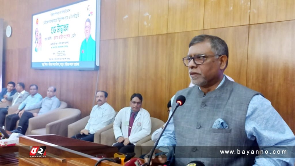 যত্রতত্র অ্যান্টিবায়োটিক ব্যবহার রোধে আইন হচ্ছে: স্বাস্থ্যমন্ত্রী