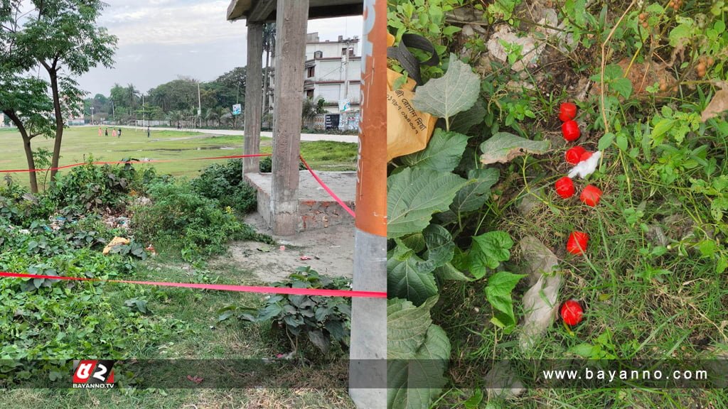 রূপগঞ্জে মাঠের পাশে মিললো ৮টি ককটেল