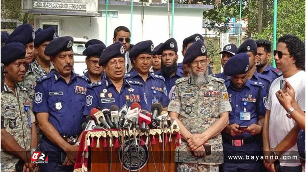 অপরাধী যেই হোক তার বিরুদ্ধে কঠোর ব্যবস্থা নেওয়া হচ্ছে : আইজিপি