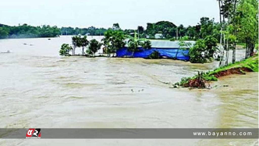 বাড়ছে নদ-নদীর পানি, বন্যার আশঙ্কা