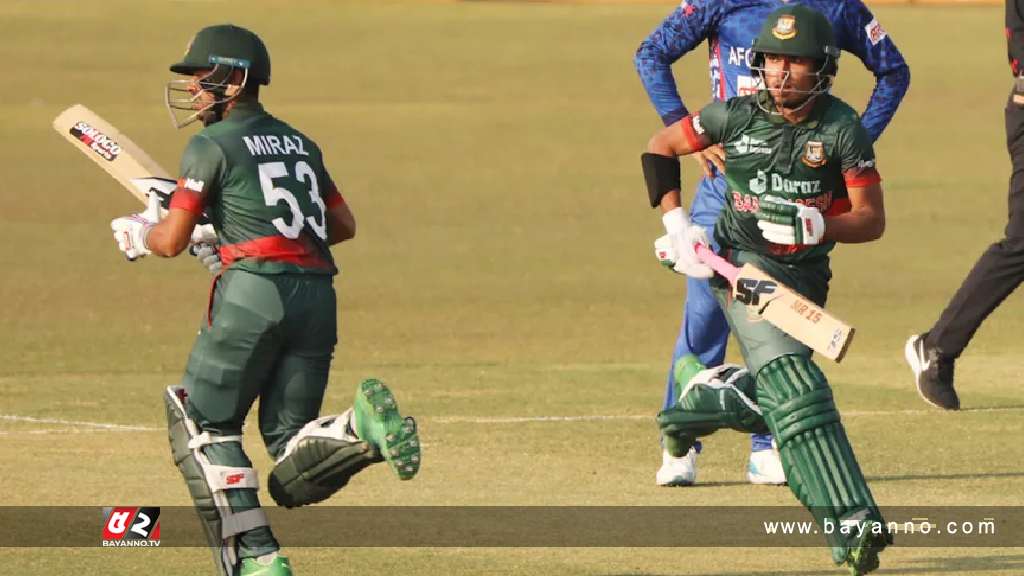 আফগানিস্তানের বিপক্ষে টি-২০ দল ঘোষণা করলো বিসিবি