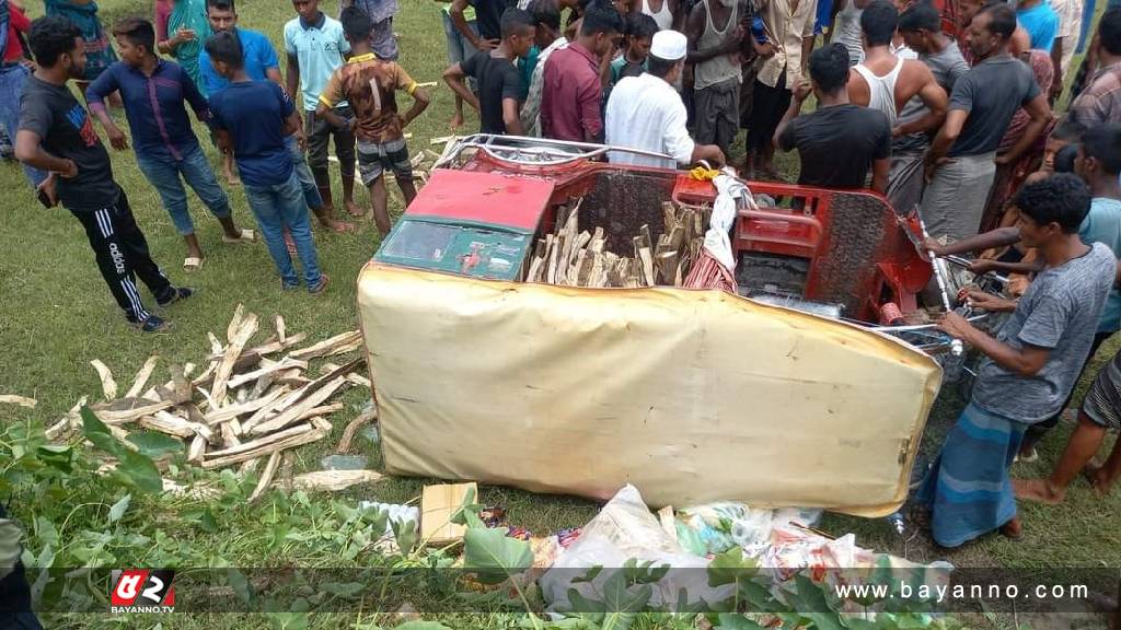 জগন্নাথপুরে টমটম উল্টে ড্রাইভার নিহত