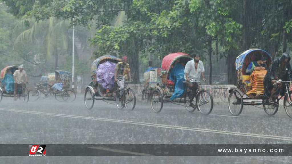 ১০ অঞ্চলে ঝড়ো হাওয়াসহ বজ্রবৃষ্ট্রির পূর্বাভাস