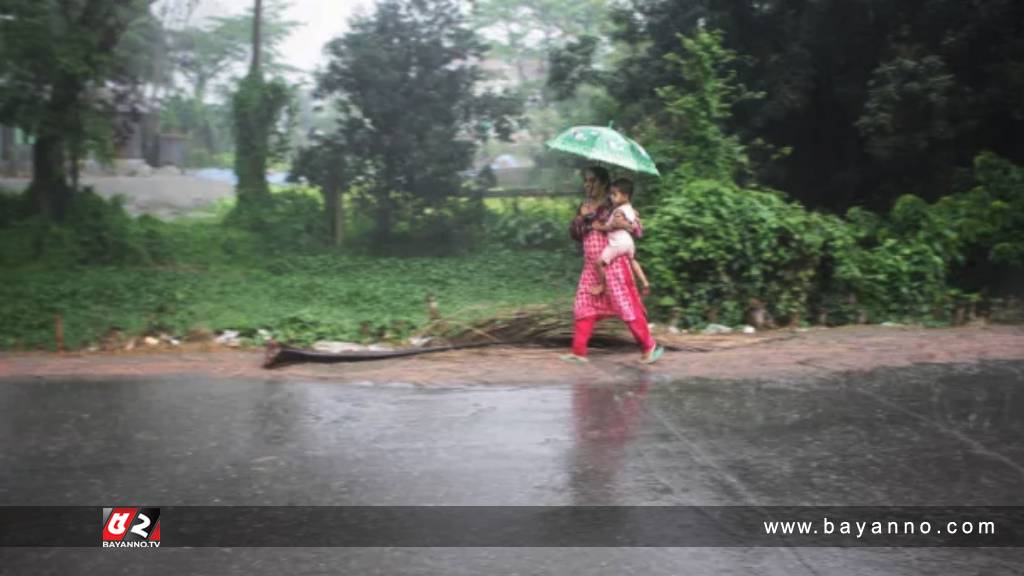 গুঁড়ি গুঁড়ি বৃষ্টিতে একটু স্বস্তি