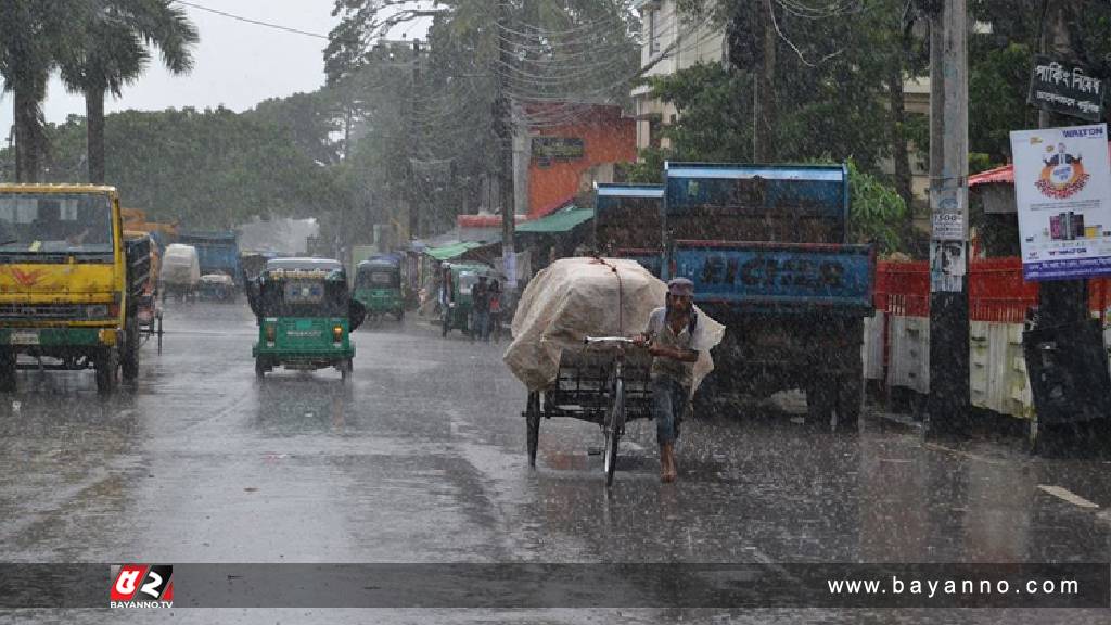 তীব্র গরমে বৃষ্টির ঘনঘটা