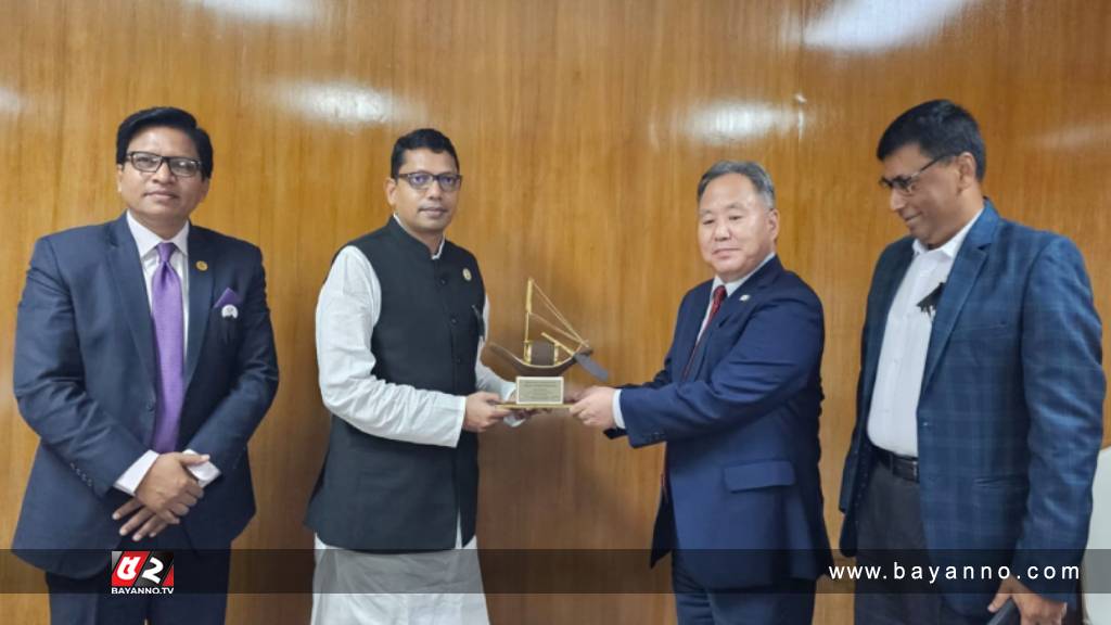 আইসিটি প্রতিমন্ত্রীর সঙ্গে কোরিয়ান রাষ্ট্রদূতের সাক্ষাৎ