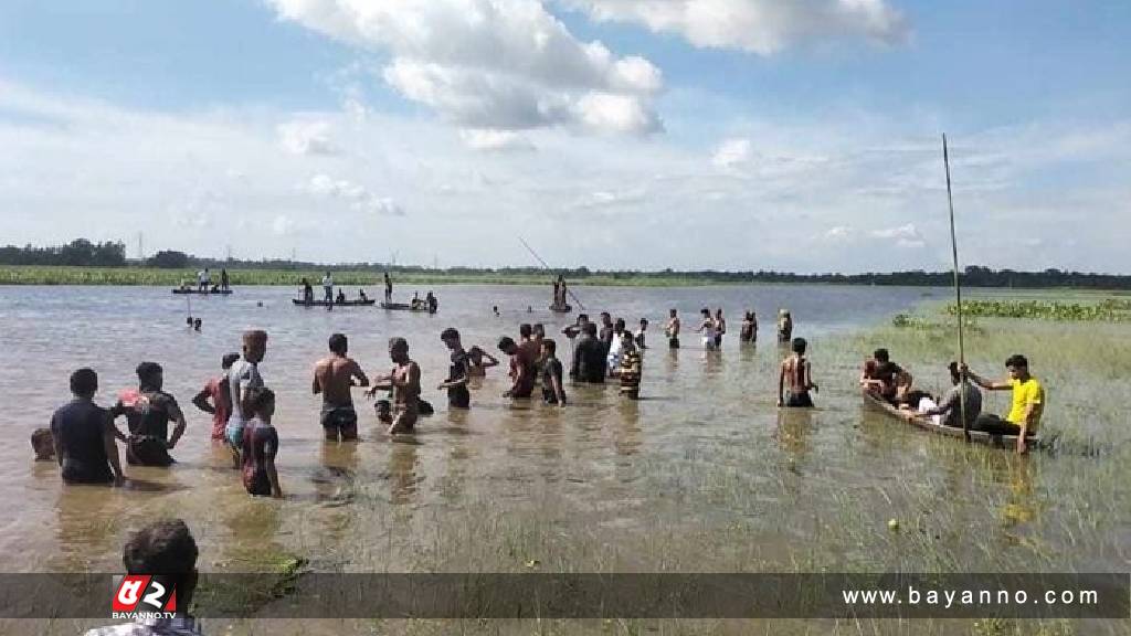 নানার বাড়ি এসে নৌকা উল্টে ভাইবোনের মৃত্যু