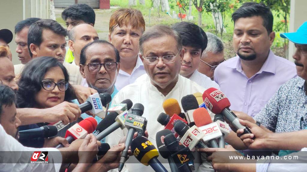 বিএনপির মধ্যে রাজনৈতিক শিষ্টাচার নেই : তথ্যমন্ত্রী