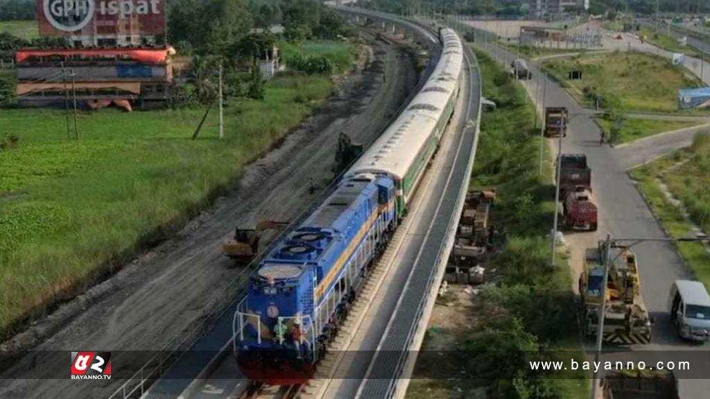 ছাড়লো ট্রায়াল ট্রেন, পদ্মা সেতু পাড়ি দিয়ে যাবে ভাঙা