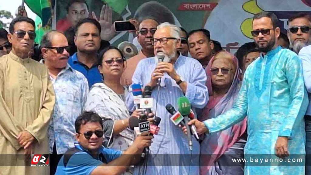 বৃহত্তর আন্দোলনের প্রাক প্রস্তুতি হলো রোডমার্চ: নজরুল ইসলাম