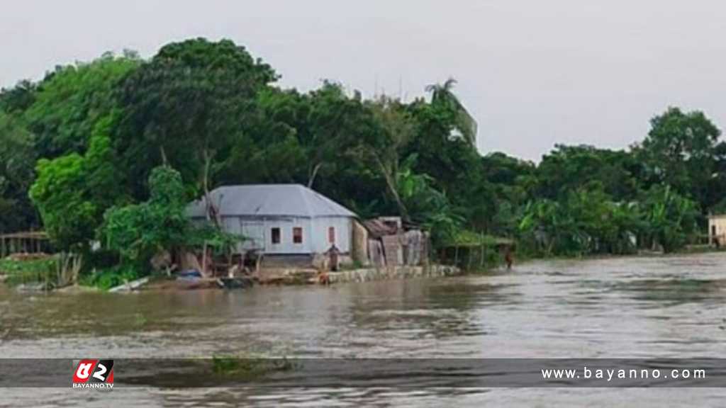 বিপৎসীমার ১০ সেন্টিমিটার ওপরে পদ্মার পানি