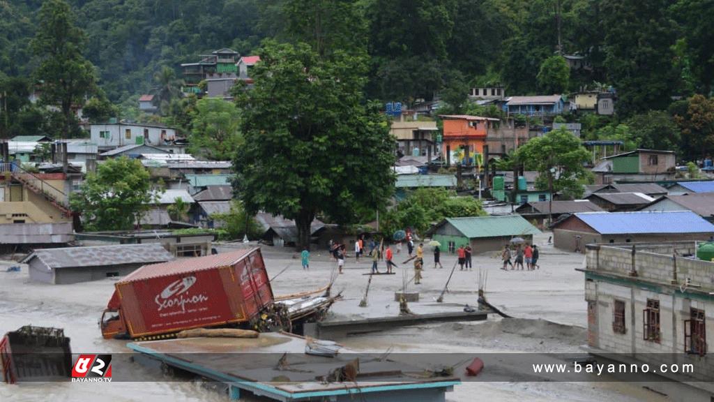 আকস্মিক বন্যায় সিকিমে ১০ জনের মৃত্যু