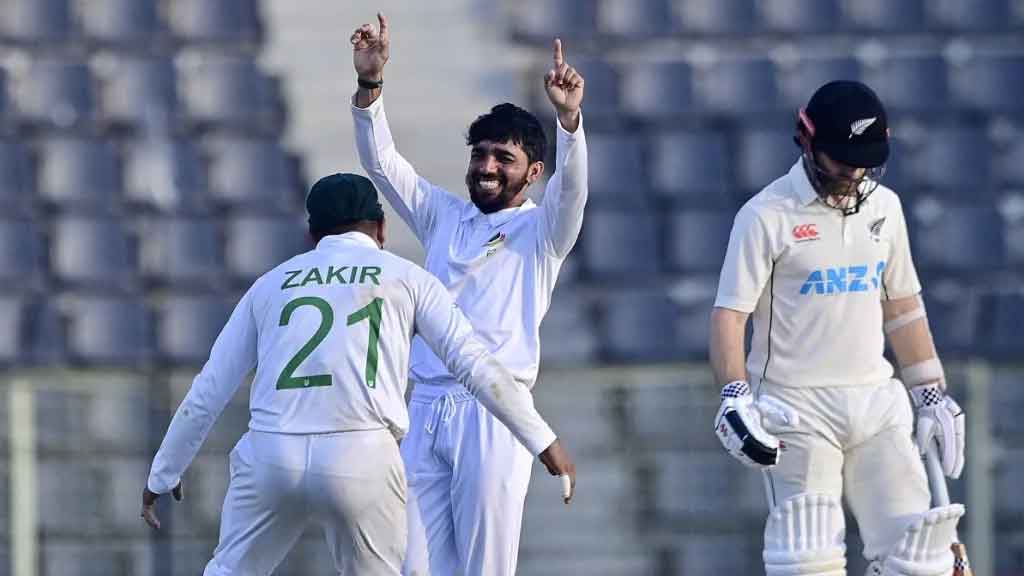 উইলিয়ামসনের শতকের পরেও লিডের আশায় বাংলাদেশ