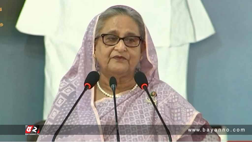 আজ ৬ জেলার নির্বাচনী জনসভায় বক্তব্য দেবেন শেখ হাসিনা