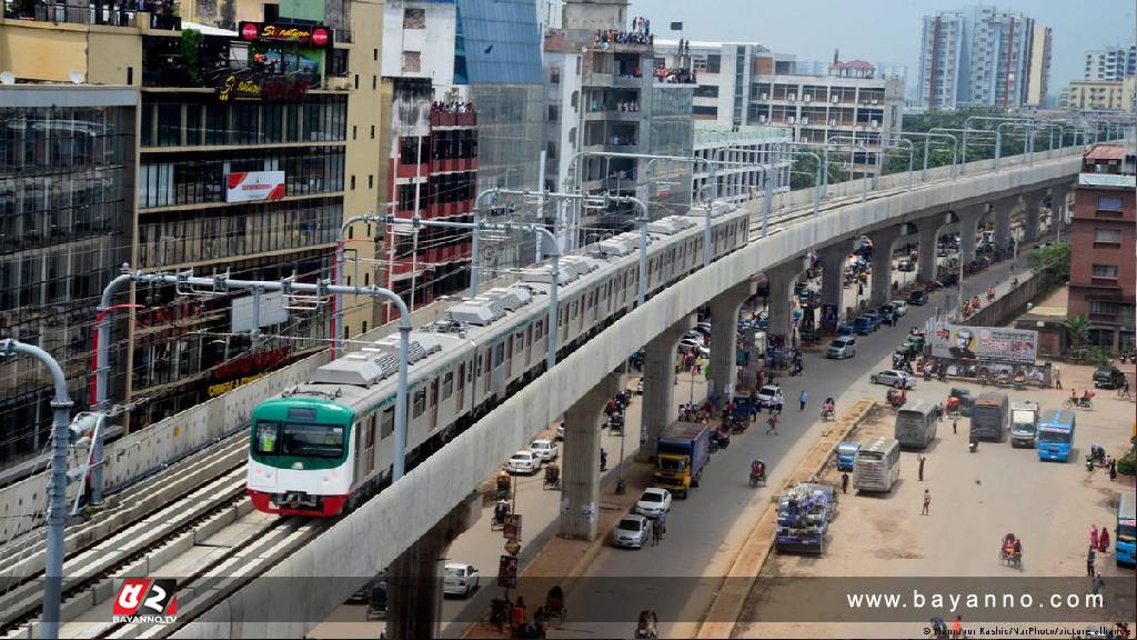 এক বছর পূর্ণ করলো মেট্রোরেল সেবা