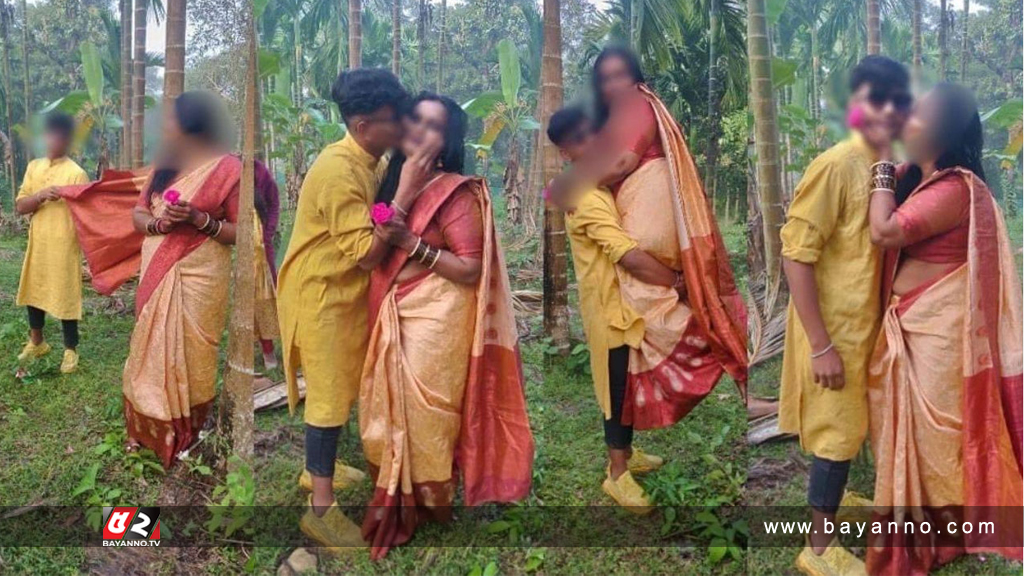 শিক্ষা সফরে গিয়ে অন্তরঙ্গ ফটোশুট শিক্ষিকার