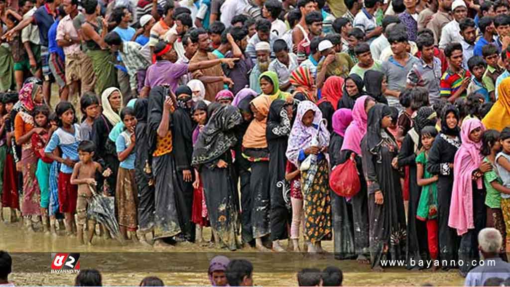 রাখাইনে চলমান সংঘাত, আবারও সীমান্তে অবস্থান রোহিঙ্গাদের