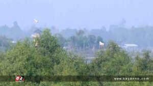 আবারও গুলি ও মর্টার গোলার শব্দে কাঁপছে টেকনাফ