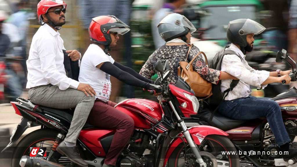 ঈদযাত্রায় মোটরসাইকেল চলাচলে ডিএমপির নির্দেশনা