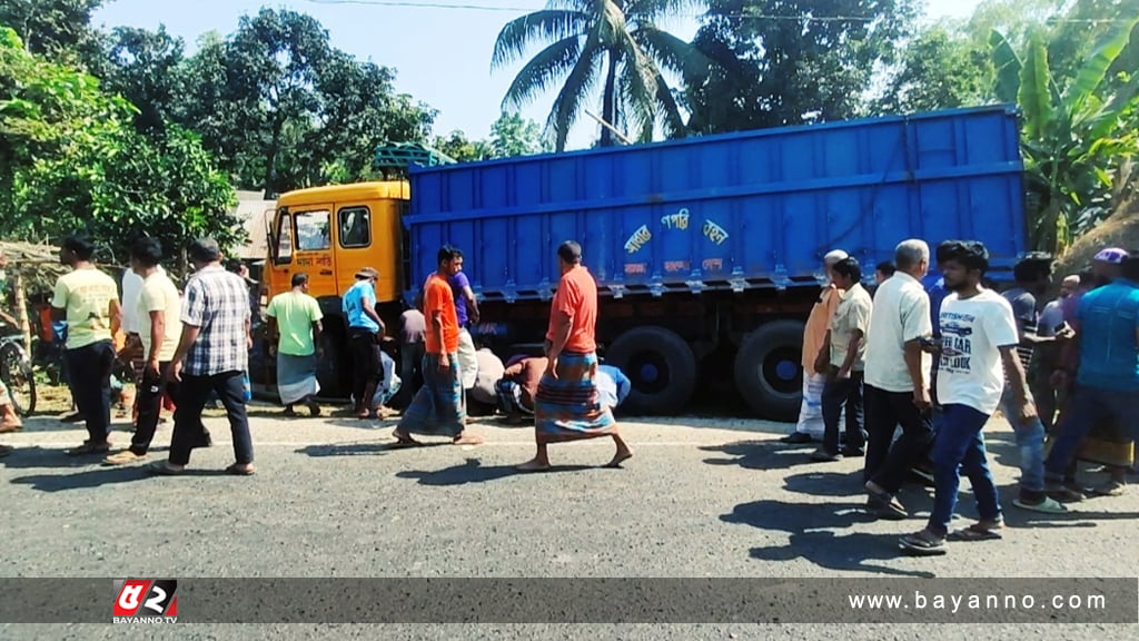 ট্রাক-মাহিন্দ্র মুখোমুখি সংঘর্ষে দুইজন নিহত, আহত ৪