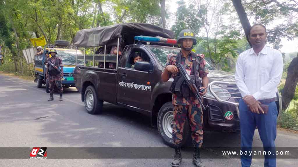 ফরিদপুরে ৪ প্লাটুন বিজিবি মোতায়েন