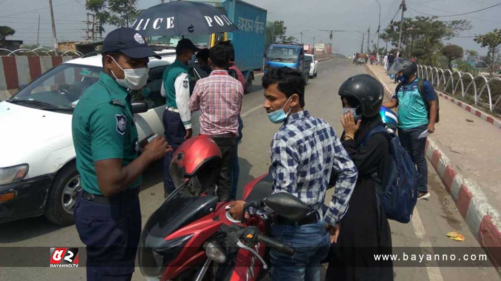 ১৫৭ উপজেলায় তিন দিন মোটরসাইকেল চলাচলে নিষেধাজ্ঞা