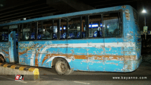 শিশুসহ নারীকে পিষে দিলো বাস