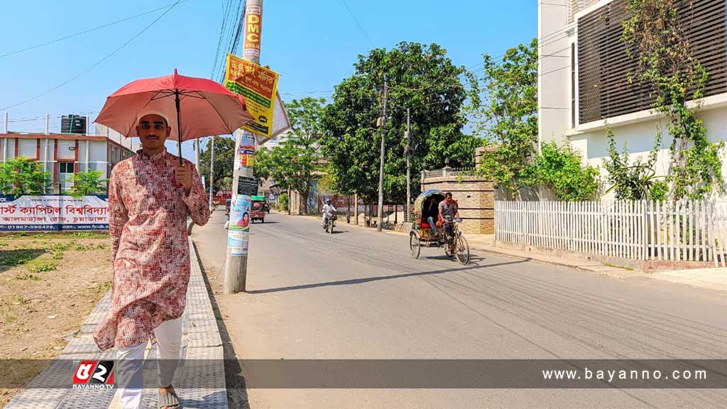 চুয়াডাঙ্গায় ৪১.৭ ডিগ্রি তাপমাত্রা, জনজীবনে বাড়ছে অস্বস্তি