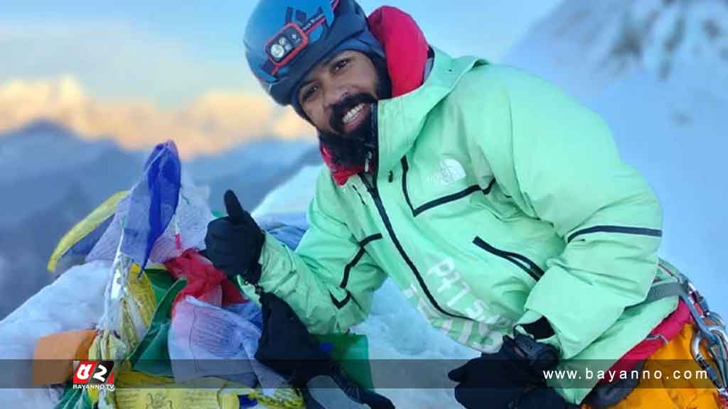 পঞ্চম বাংলাদেশি হিসেবে এভারেস্ট জয় করেছেন বাবর আলী