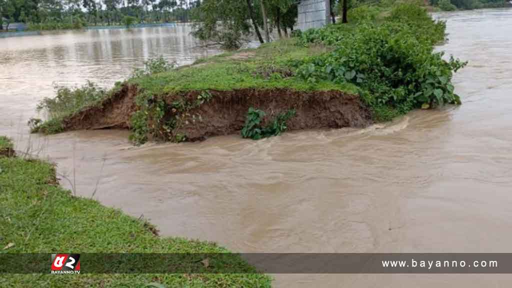 সিলেটে বিপৎসীমার ওপরে ৫ নদীর পানি