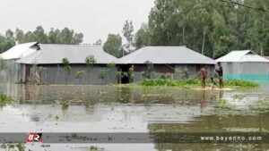 বাড়ছে তিস্তার পানি, চর-নিম্নাঞ্চল প্লাবিত