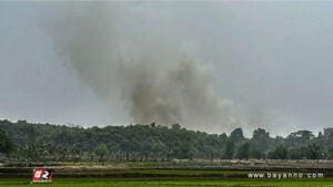 গোলাগুলি-বিস্ফোরণে কাঁপছে টেকনাফ সীমান্ত