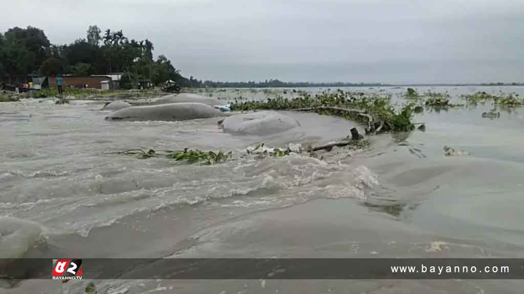 বিপৎসীমা ছুঁই ছুঁই, তিস্তা-দুধকুমারের নিম্নাঞ্চল প্লাবিত