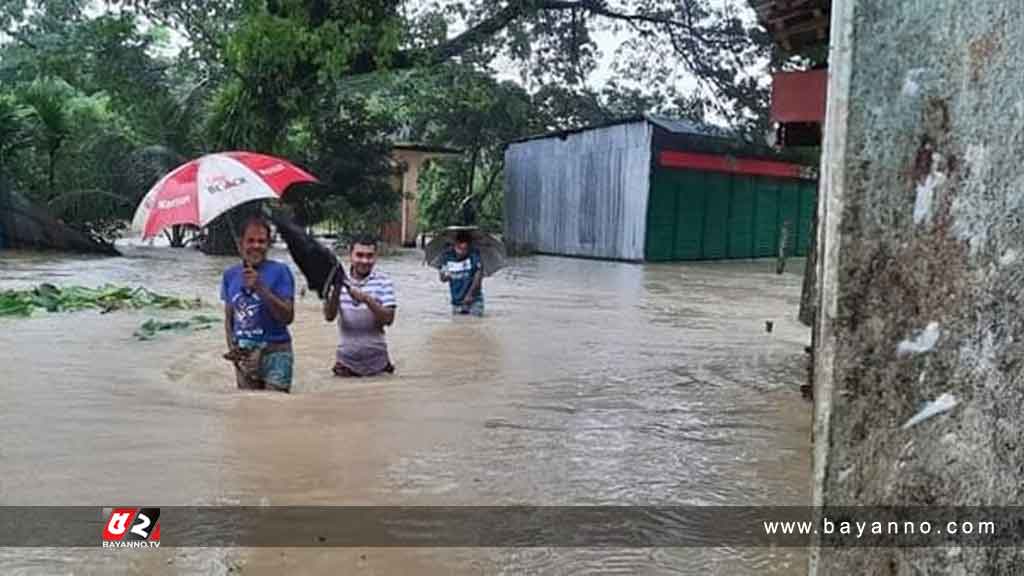 সিলেটে চলছে বন্যা, এরইমধ্যে ভারী বৃষ্টির পূর্বাভাস