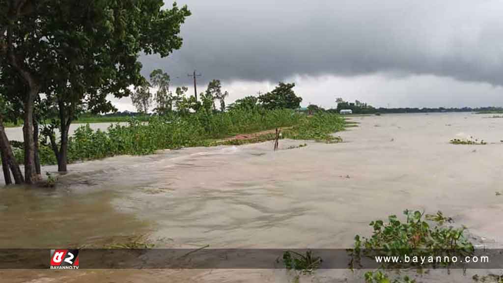 বন্যার পানিতে কৃষকের ৪৪ কোটি টাকার ক্ষতি