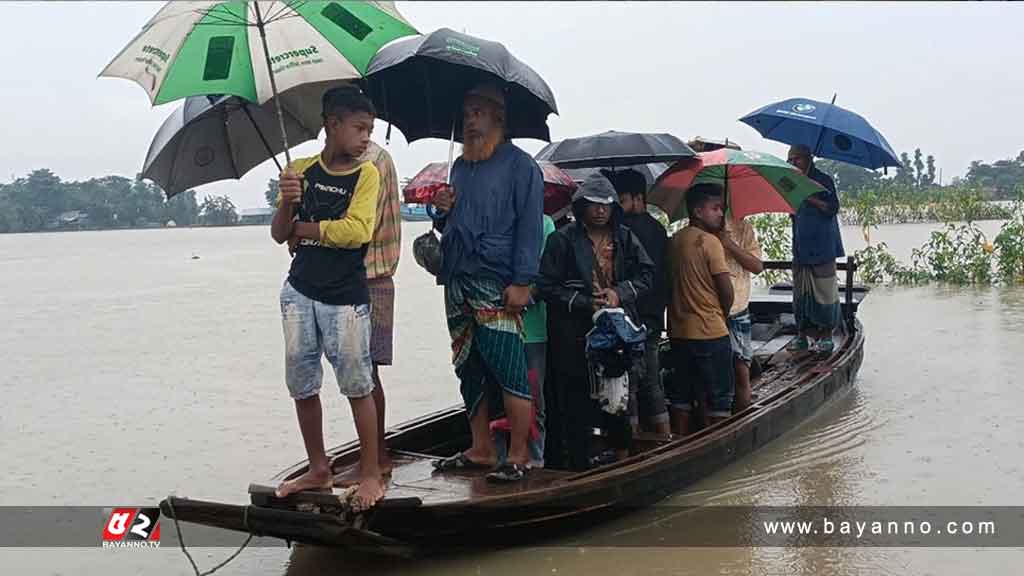 বিপৎসীমার ওপরে সুরমার পানি