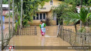 আসামে বন্যা: ১৯ জেলায় পানিবন্দি ৬ লক্ষাধিক মানুষ