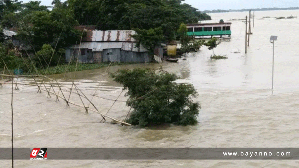 সুনামগঞ্জে ফের বন্যা