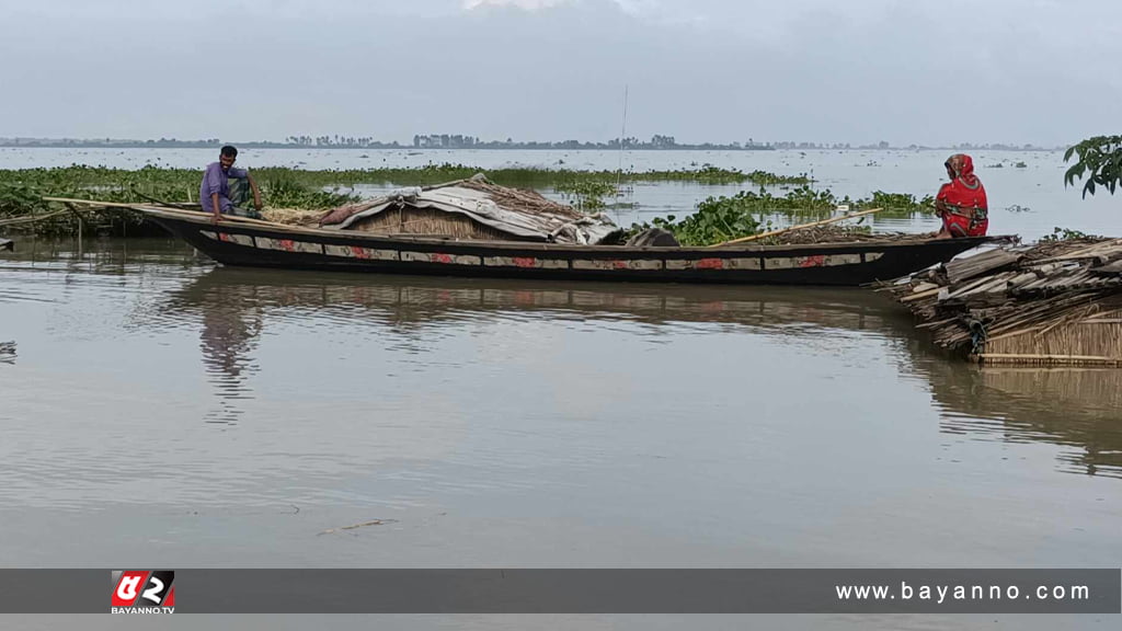 কুড়িগ্রামে বন্যা পরিস্থিতির অবনতি