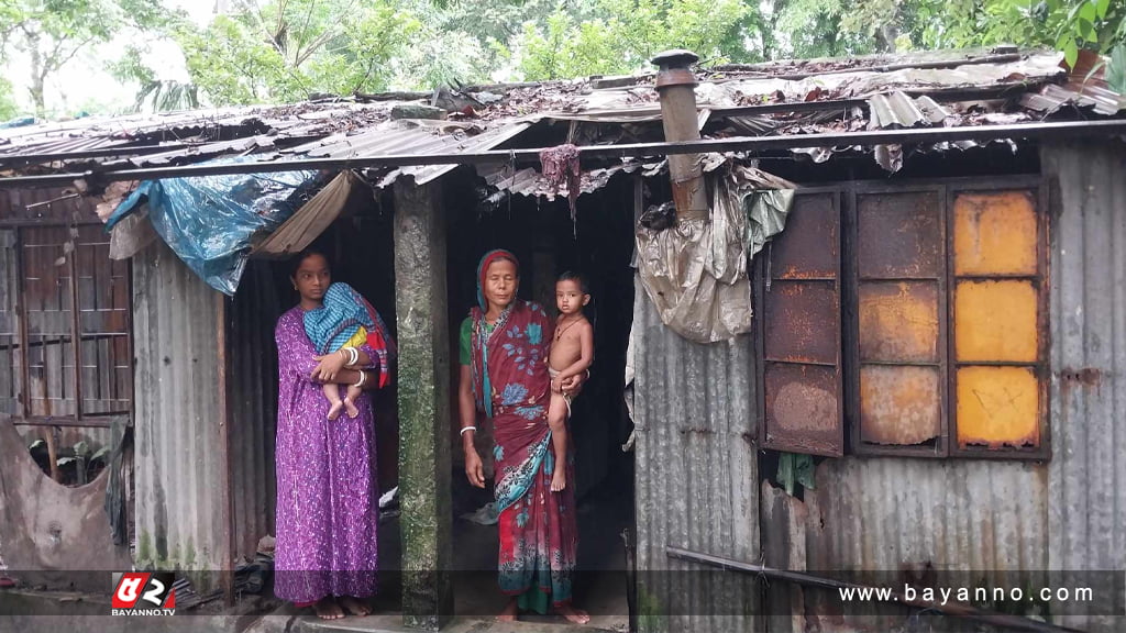 আশ্রয়ণ প্রকল্প বসবাসের অনুপযোগী, ৫৫ পরিবারের মানবেতর জীবন-যাপন